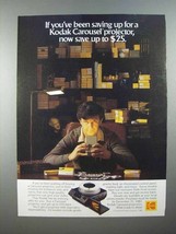 1983 Kodak Carousel Slide Projector Ad - Now Save - £14.52 GBP