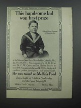 1913 Mellin&#39;s Baby Food Ad - Robert Oliver Pearman - £14.60 GBP
