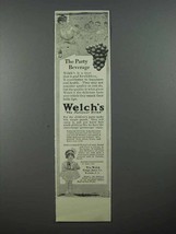 1913 Welch&#39;s Grape Juice Ad - The Party Beverage - $18.49