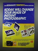 1983 Kodak Instant Camera Ad - David Copperfield - £14.73 GBP