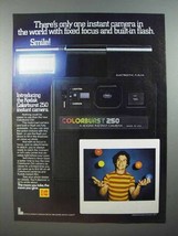 1979 Kodak Colorburst 250 Instant Camera Ad - Smile - $18.49