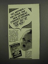 1941 Gerber&#39;s Baby Food Ad - Yes, Mother - £14.78 GBP