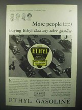 1930 Ethyl Gasoline Ad - More People Buying - £14.68 GBP