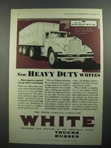 1931 White Super Heavy Duty Six Truck Ad - £14.61 GBP
