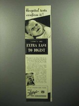 1945 Libby&#39;s Baby Food Ad - Hospital Tests Confirm It - £14.62 GBP