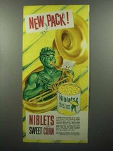 1950 Green Giant Niblets Corn Ad - New Pack - $18.49