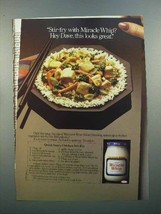 1986 Kraft Miracle Whip Ad - Quick Chicken Stir-Fry - £14.61 GBP