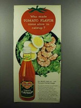 1959 Del Monte Tomato Catsup Ad - Flavor Come Alive - £14.45 GBP