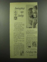 1958 Gerber&#39;s Baby Food Ad - Bringing Up Baby - £14.78 GBP