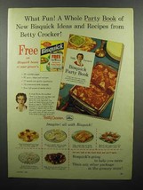 1958 Betty Crocker Bisquick Ad - What Fun! - £14.44 GBP