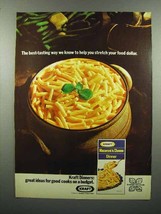 1972 Kraft Macaroni & Cheese Dinner Ad - Stretch Dollar - $18.49