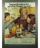 1978 Tang Drink Mix Ad w/ Florence Henderson - £14.61 GBP