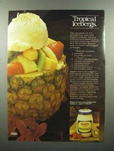 1980 Kraft Mayonnaise Ad - Tropical Icebergs - £14.48 GBP
