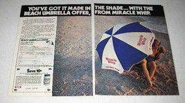 1980 Kraft Miracle Whip Ad - Got It Made in the Shade - £14.77 GBP