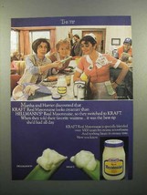 1983 Kraft Mayonnaise Ad - The Tip - £14.48 GBP