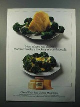 1985 Kraft Cheez Whiz Ad - Won&#39;t Mockery Broccoli - £14.78 GBP