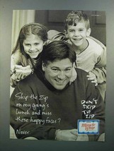 1997 Kraft Miracle Whip Ad - Don&#39;t Skip the Zip - £14.61 GBP