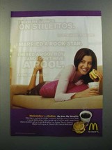 2005 McDonald&#39;s McGriddles and Coffee Ad! - $18.49