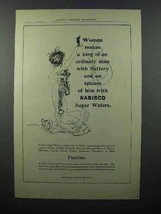 1903 Nabisco Sugar Wafers Ad - Woman Makes a King - $18.49