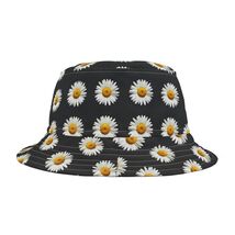 Daisies Bucket Hat  Fun Decorative Floral - $24.99