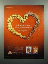 2003 Post Grape-Nuts, Shredded Wheat Cereal Ad - £14.48 GBP