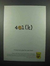 2001 General Mills Cheerios Cereal Ad - 401(k) - £14.55 GBP
