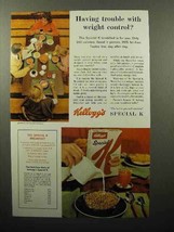 1964 Kellogg&#39;s Special K Cereal Ad - Weight Control - £14.78 GBP