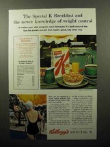 1964 Kellogg&#39;s Special K Cereal Ad - Newer Knowledge - £14.62 GBP