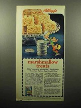 1969 Kellogg&#39;s Rice Krispies Ad - Marshmallow Treats - £14.78 GBP