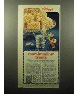 1969 Kellogg&#39;s Rice Krispies Ad - Marshmallow Treats - £14.73 GBP