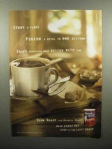 2000 Maxwell House Slow Roast Coffee Ad - Study a Cloud - $18.49