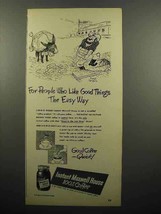 1948 Maxwell House Instant Coffee Ad - The Easy Way - $18.49