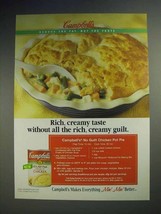 1998 Campbell's Cream of Chicken Soup Ad - $18.49