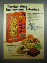 1969 Nestle&#39;s Toll House Cookie Mix Ad - £14.78 GBP