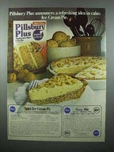 1980 Pillsbury Plus Applesauce Spice Cake Mix Ad - £14.54 GBP