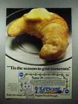 1979 Pillsbury Crescent Rolls Ad - 'Tis The Season - $18.49