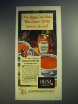 1951 Heinz Cream of Tomato Soup Ad - Only Heinz! - $18.49