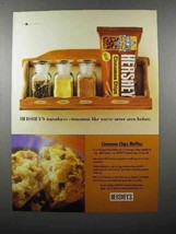 2000 Hershey's Cinnamon Chips Ad - Muffins - $18.49