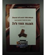 2003 Hershey&#39;s Sugar Free Candy Ad - It&#39;s The Name - £14.78 GBP