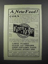 1902 Korn-Krisp Cereal Ad - A New Food! - £14.54 GBP