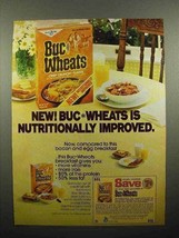 1978 General Mills Buc Wheats Cereal Ad - Improved! - £14.78 GBP