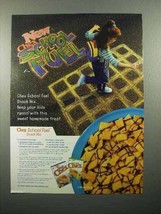 1998 General Mills Chex Cereal Ad - School Fuel - £14.50 GBP