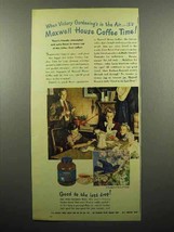 1945 Maxwell House Coffee Ad - Victory Gardening - £14.52 GBP