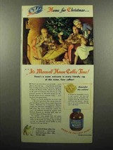 1945 Maxwell House Coffee Ad - for Christmas - $18.49