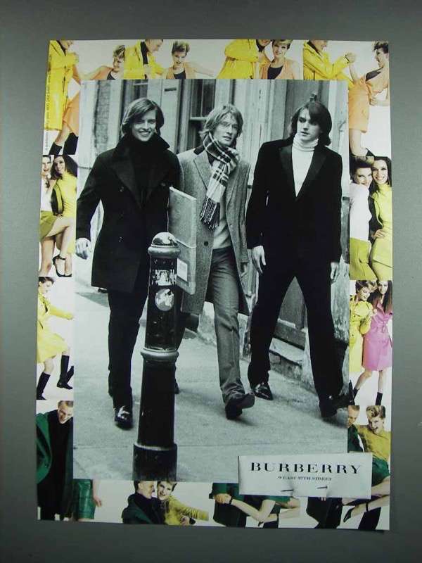 2003 Burberry Fashion Ad - $18.49