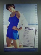 2003 Lands End Fashion Ad - Clothing with a Story - $18.49
