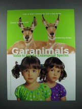 2001 Garanimals Fashion Ad - Deer - $18.49