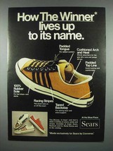 1972 Sears Converse The Winner Shoes Ad - It&#39;s Name - $18.49