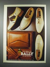 1979 Bally of Switzerland Ad - Shoes, Handbag - £14.45 GBP