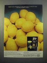 1983 Minute Maid Lemonade Ad - A Real Difference - $18.49